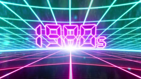 1980s-retro-80s-VHS-tape-video-game-intro-landscape-vector-arcade-wireframe-4k